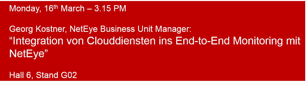 Integration of Cloud Services into the End-to-End Monitoring with NetEye